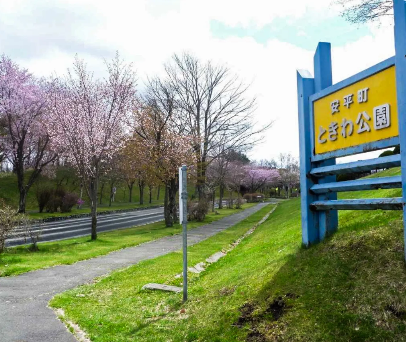 安平早来ICからキャンプ場まで(約10分)